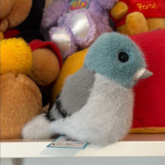Authentic Jellycat Birdling Pigeon with tags Displayed only Retired - Picture 3 of 4